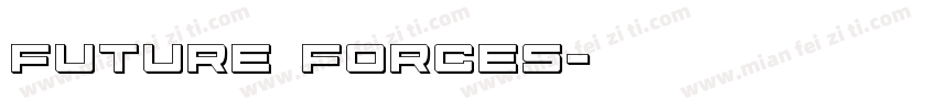 Future Forces字体转换